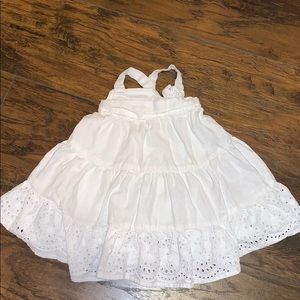 Infant White Old Navy Lace Dress